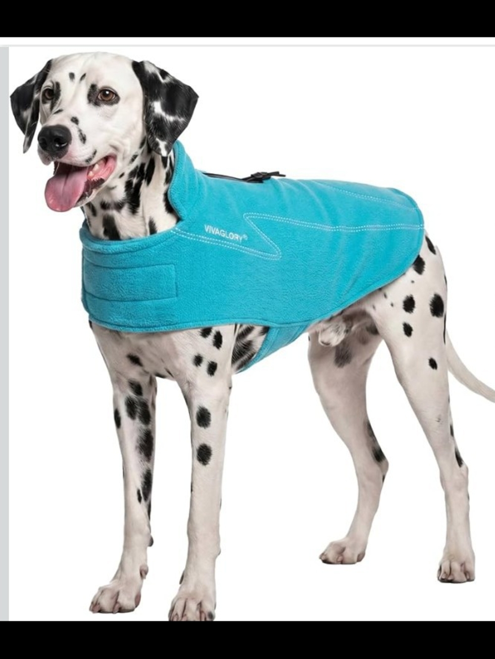 Dog 🐶 Fleece Coat Warm Jacket  Size M